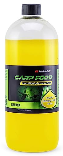 Tandem Baits Karpfen Futter Angelfutter Dip Für Boilies Karpfenboilies Attraktor Euro Booster XXL 1 L Banane