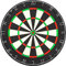Designa Darts Professionelle Dartscheibe mit Messer-Draht, ohne Branding