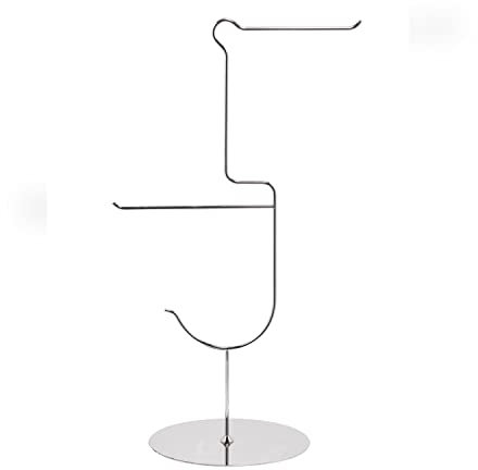 METAFORM Porte-Serviette sur Pied Poli en Acier INOX Aisi 304 Mod. Pellicano