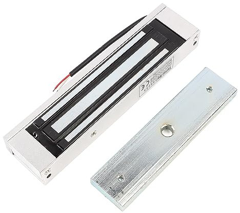 Serratura Elettromagnetica da Incasso, Serratura Magnetica, Forza di Tenuta 396 Libbre 180 Kg, Serratura Magnetica Elettrica Incorporata 24 V, per Porta di Controllo Accessi e
