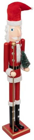 FEERIC LIGHTS & CHRISTMAS - Haselnussknacker weihnachtsmann h106cm