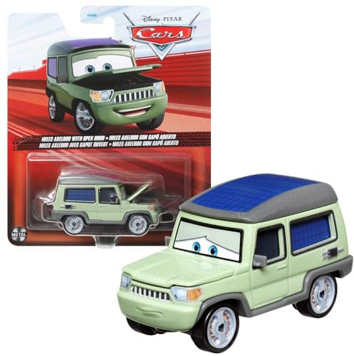 Disney Miles Axelrod | Y0485 Cars | Die-Cast 1:55 Auto | Veicoli Mattel