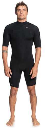 Quiksilver - Ed Sessions 2/2 Traje de Surf, Hombres, Black, M