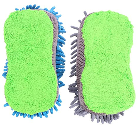 Beavorty Auto-Detailing-reinigungsschwamm Autowaschschwämme Großpackung Zufällige Farbe