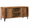vidaXL Meuble TV Vieux Bois 102x35x50 cm Bois d'ingénierie, Support TV, Meuble télé, Meuble multimédia, Banc TV, Meuble HiFi, Centre de Divertissement