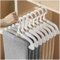 GIFALPXO Pull Out Hosen Rack, Kleiderbügel Schrank Organisatoren und Lagerung Platz sparende Kleiderbügel, Top Mount Garderobe Aufhänger Handtuch Coat Racks Closet Rod,35x4x7.5cm