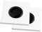 KONTONTY Flexible Wall Grommets for Cables Cable Cover Plate Rubber Pad Hole Cover Plate