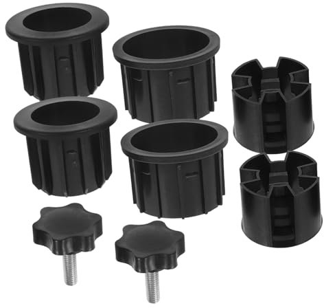 Happyyami 1Satz Regenschirm Basisständer Teiliges mit Dachstopfenabdeckungen und Kappen für Patio Regenschirm Ersatzteile Leichter und Stabiler für Marktschirme und Tischschirme