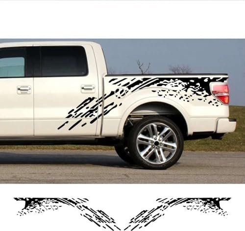 Kit de 2 Pegatinas Laterales para salpicadero de Coche, aptas para Ford Raptor SVT F-150 2009-2018, Vinilo, Accesorios de estilismo para Coche.
