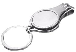 JINGYAN Nail Clippers Multifunction Nail Clipper with Keys Ring Bottle Opener Manicure Tools