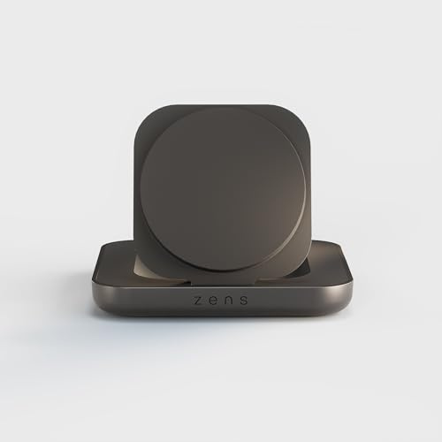 Zens 15W Magnetic Nightstand Wireless Charger (2026), Schwarz