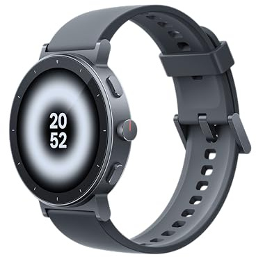 realme Watch S5 Smartwatch con Display AMOLED 1.43 Always On 1000 Nits, GPS Indipendente 5 GNSS, Chiamate Bluetooth, Batteria fino a 20 Giorni e 5 ATM, Grigio