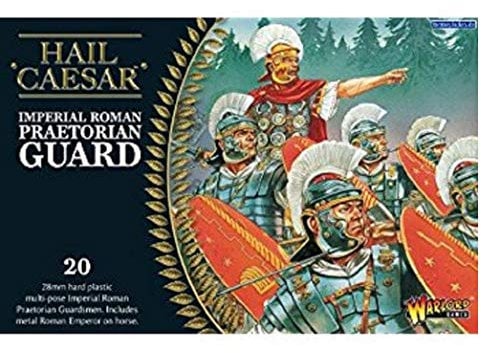 Warlord IR-03 - Kaiserliche römische Hagel Caesar - Kaiserfigur und 28mm Praetorian Guard Miniaturen x20