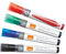 Nobo Liquid Ink Whiteboardmarker-Set, 4 Stück, Feine 3 mm Rundspitze, Mehrfarbig, 1902408