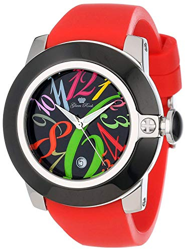 Glam Rock Damen Analog-Digital Automatic Uhr mit Armband S0351122