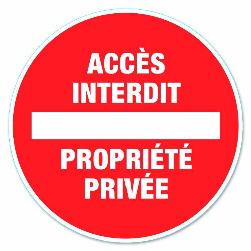 Chapuis DS11 Disque pvc adhésif D170 mm Propriété privée