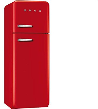 Smeg frigo fab30 rr1 rosso(a + + )317lt modello anni 50 cerniere dx c