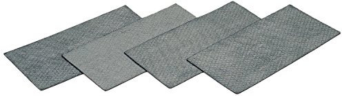 Nicoll Jeu 4 plaques insonorisation baig iso4 0412021, Gris