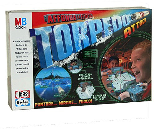 Hasbro TORPEDO - Brettspiel, 6 Spieler, 8+