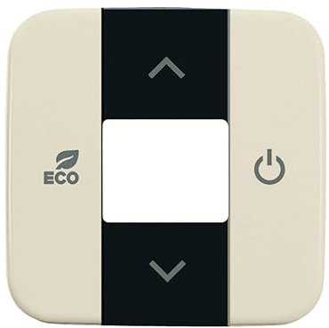 Busch-Jaeger Zentralscheibe RTR 6235-212 weiß Busch-Duro 2000 SI Bussystem-Tastwippe 4011395180730