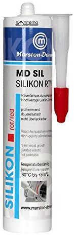 Marston-Domsel MD-SIL Silikon-Dichtmasse Rot 300ml Kartusche