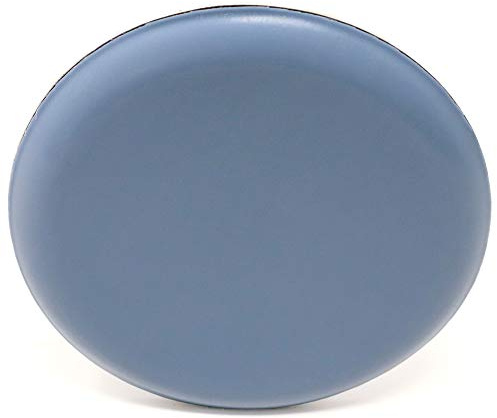 Adsamm® / 4 x Selbstklebende PTFE-Möbelgleiter/Grau-Blau/Ø 70 mm/rund / 5 mm Dicke Möbel- und Bodengleiter