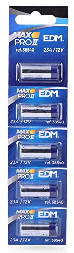 eDM 38540 Pila Alkalina 23A Mando a Distancia, 12 V, multicolor