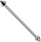 Monster Piercing Solide Titan G23 14 Gauge (1,6 MM) - 37MM Länge gerader Barbell mit 6MM Konus Industrial Piercing