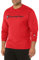 Champion Herren, Classic Long Sleeve, Comfortable, Soft for Men (Reg. Or Big & Tall) T-Shirt, Scharlachrote Schrift, XL