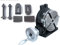 Precision 6 (150 mm) HV6-4 Slots Rotary Table with M8 Clamp Kit for Milling