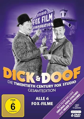 Dick und Doof - Die Fox-Studio-Gesamtedition (Alle 6 Fox-Filme). 3 DVDs