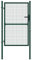 vidaXL Puerta de Valla Acero Verde 100x125 cm Cancela de Jardín Patio Exterior