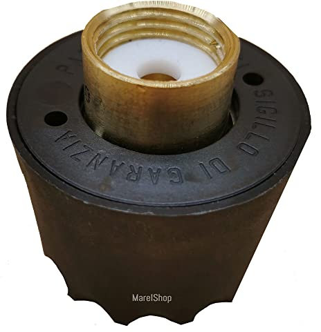 Marel Shop® - Tappo per ferro da stiro compatibile con Polti da 1/2 femmina con dispositivo di sicurezza