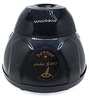 Schwarz Liquid Vortex Mixer für Nagelstudios, Maler, Tätowierer und Hobbyisten, Leistungsstarker Mini-Shaker mit 5200 U/min, Mehrzweck-Mini-Vortex-Mischer