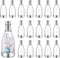 18 Pieces Champagne Bottle Container Candy Bottle DIY Favor Mini Baby Shower Favors Candy Jars Wedding Favors Plastic Small Champagne Bottles for Wedding Bridal Shower Birthday (Clear and Silver