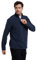 Mountain Warehouse Camber II Mens Half-Zip Fleece - Microfleece Sweatshirt Everyday Wear - Spring Summer, Outdoors, Travelling & Hiking Navy M