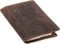 Roberto Romano 48218 - Ledereinband DIN A5, Lederhülle für Notizbuch, Buchhülle aus Echt-Leder, Buchumschlag-Einband mit Lesezeichen, 8 Visitenkartenfächer und Stiftschlaufe, ca. 22,5 x 15,5 cm, Braun