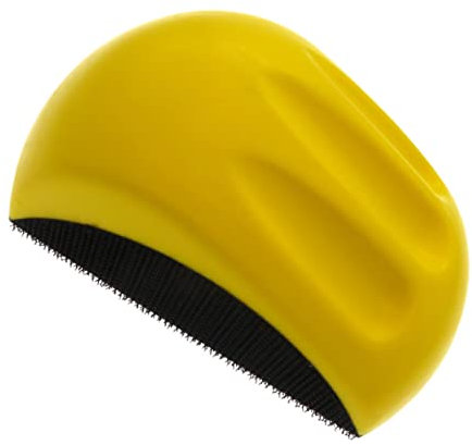 Operitacx Sanding Mouse Shape Car Backing Polishing Pad Hand Grinding Block Pu Sanding Disc Holder Easy to Use for Home Maintenance