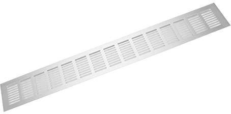 Akozon Grille D'aération 600 X 80 Mm en Alliage D'aluminium