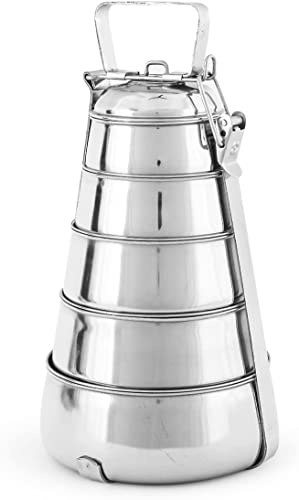 ROYAL SAPPHIRE Pyramid Tiffin Box/Lunch Box (5 Tier)