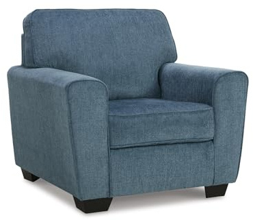Signature Design by Ashley Cashton Modern Upholstered Chair, Blue