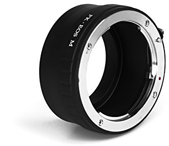 PK - EOS M Objektivadapter kompatibel mit Pentax PK Objektiv kompatibel mit Canon EOS-M EF-M Adapter