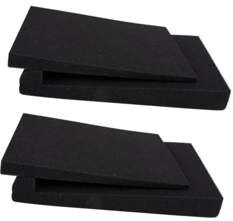 WHAMVOX 2stücke Lautsprecher Isolation Pads Akustische Panel Isolation Kissen Zubehör Für Monitor-subwoofer Schalldiffusorplatten