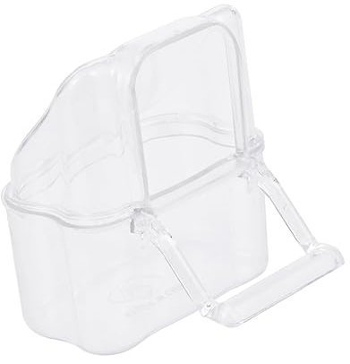 Beavorty Langlebiges Vogelhäuschen Römische Aquariendekorationen Vogelfütterungsbecher Geflochtener Grasball Futterspender Für Vogelkäfige Vogelfütterer Füttern Container