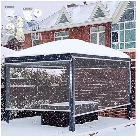 ZHENGQIAN Outdoor blinds waterproof,Transparent Roller Blinds,Partition Curtains,Indoor Outdoor Door Patio Waterproof Curtain,Thick 0.5mm,for Home, Patios,Windows(W140*H200cm/W55.11*H78.74in)