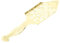 COLLBATH Absinth Löffel Würfelzucker Löffel praktischer Absinthlöffel Absinth-Gläser Wermut Löffel Sieb zuckerlöffel praktischer Wermutlöffel Absinthbrunnenlöffel Rostfreier Stahl Golden