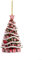 Weihnachtsbaum-Anhänger, Weihnachtsbaumschmuck, schlanker 2D-Acryl-Weihnachtsbaumschmuck, 8 cm (B)