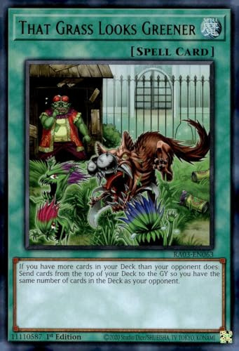 That Grass Looks Greener (UR) - RA03-EN063 - Ultra Rare - 1. Auflage
