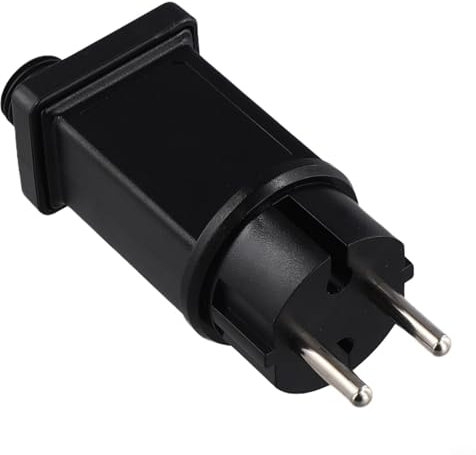 Cloudpower 4,5V Led Netzteil Adapter, IP44 Wasserdicht Trafo Stecker Lichterkette Transformator 1A 4,5 W Trafo Treiber für Weihnachten Niederspannungs-LED-Adapter