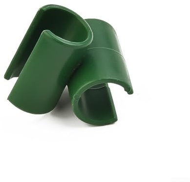 Lot de 50 clips de connexion pratiques pour cadre de jardin, serre, convient pour les vergers et les jardins (16 mm)